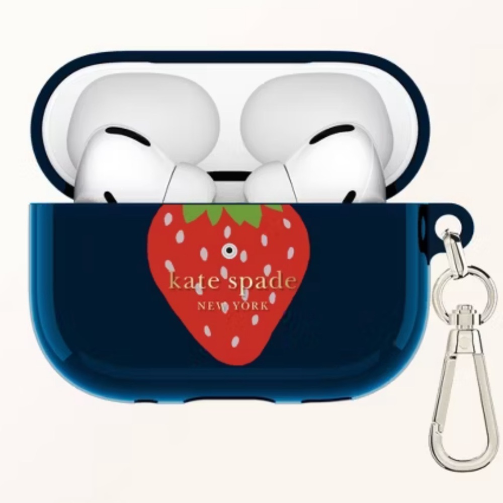 NWT Target x Kate Spade Strawberry AirPods Case